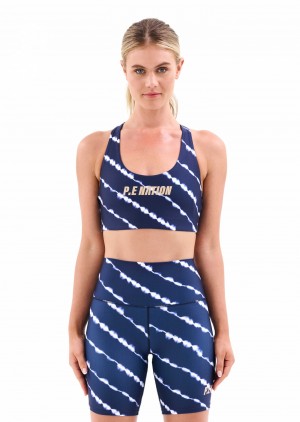 P.E Nation Ascend Sports Bra Tie Dye Print | YMSWKOB-47