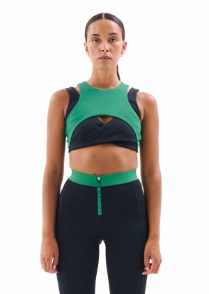 P.E Nation Aventura Sports Bra Bosphorus | GAILCTQ-16