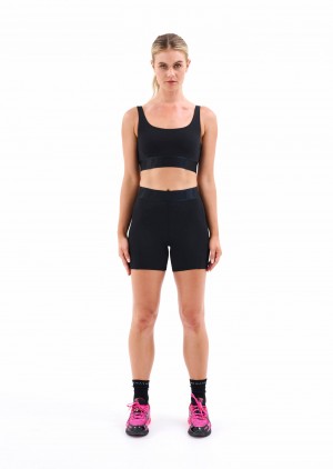 P.E Nation Backcheck Bike Short Black | HEIZVDX-40