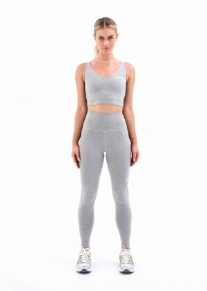 P.E Nation Camino Legging Grey Marl | MZGEHFI-31