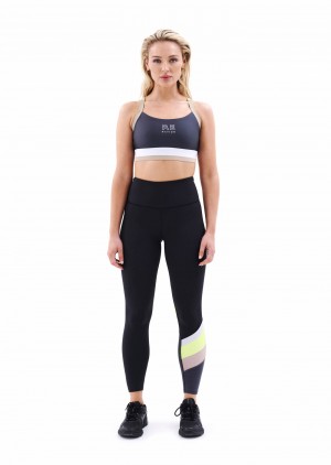 P.E Nation Check Mark Legging Black | PZWFIJK-07