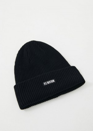 P.E Nation Courtside Beanie Black | NDRPBHE-25