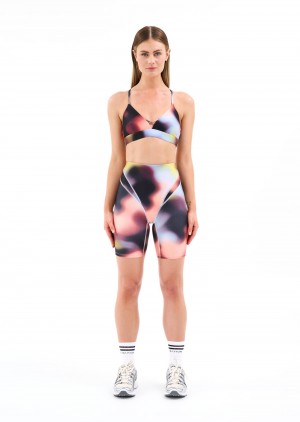 P.E Nation Cyper Bike Short Blur Print | VBYPGQF-09