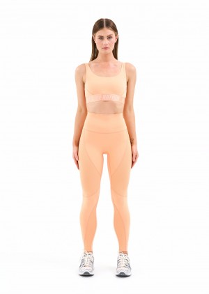 P.E Nation Free Play Legging Cantaloupe | MYCKQXS-58