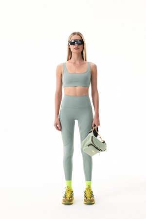 P.E Nation Free Play Legging Iceberg Green | BCKJYZW-76