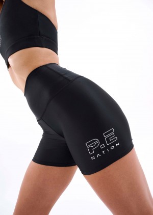 P.E Nation Long Range Bike Short Black | BGJTQHK-65