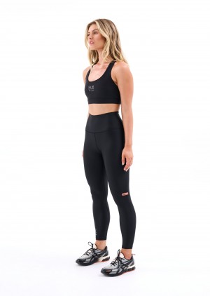 P.E Nation Long Range Legging Black | ATPVQEG-58