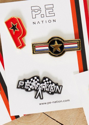 P.E Nation P.E Racing Badges | GSMYDTJ-80