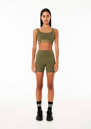 P.E Nation Recalibrate 5" Bike Short Khaki | FJKCILW-24