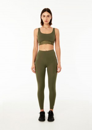 P.E Nation Recalibrate 7/8 Legging Khaki | GWEHQZC-41