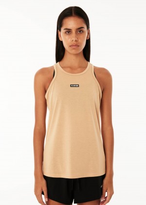 P.E Nation Waypoint Tank Sand | GDNSRUH-29