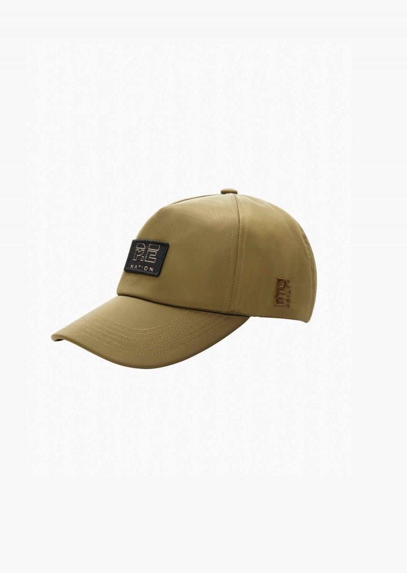 P.E Nation A Frame Cap Khaki | WYZEGRK-46