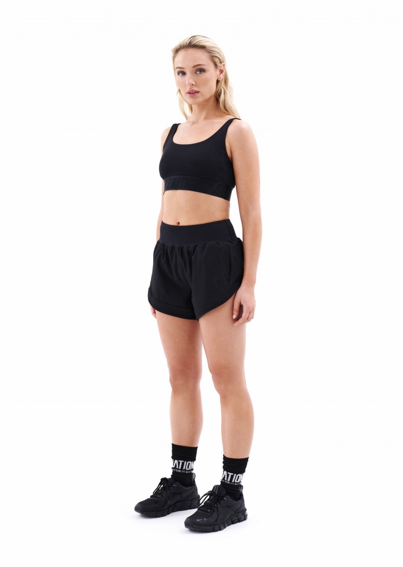 P.E Nation Agility Test Short Black | AJTROSD-07