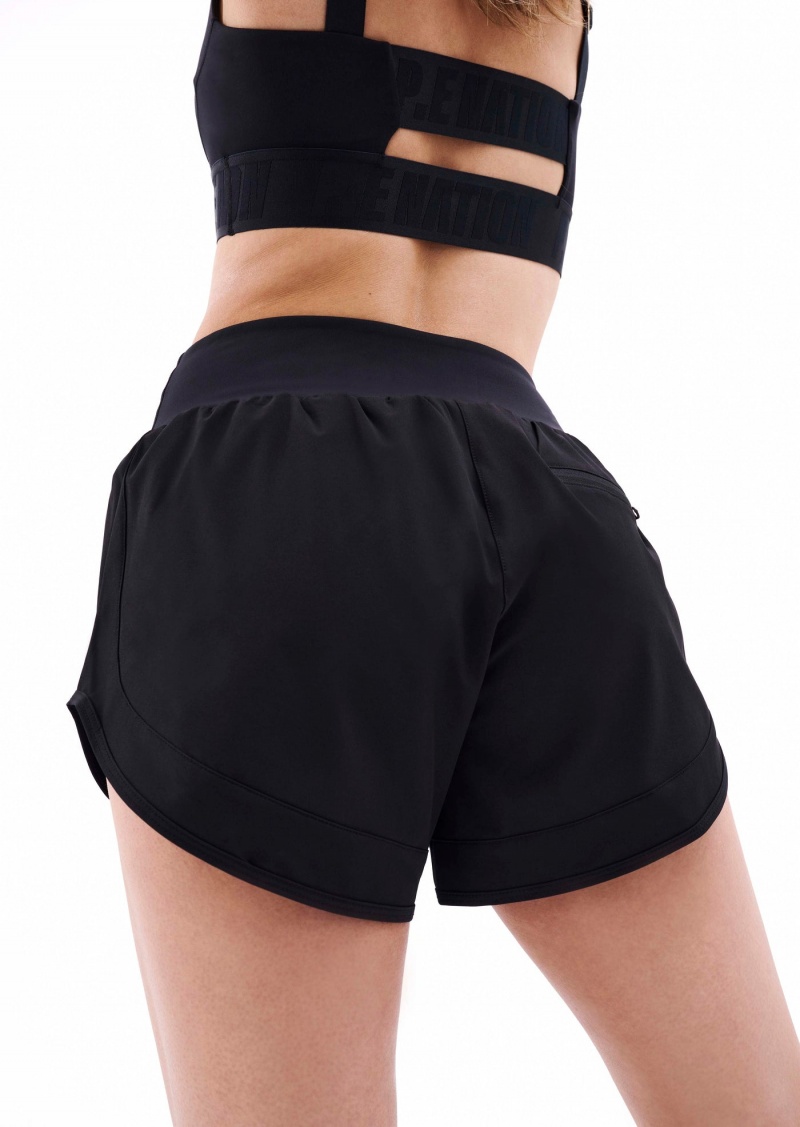 P.E Nation Agility Test Short Black | AJTROSD-07