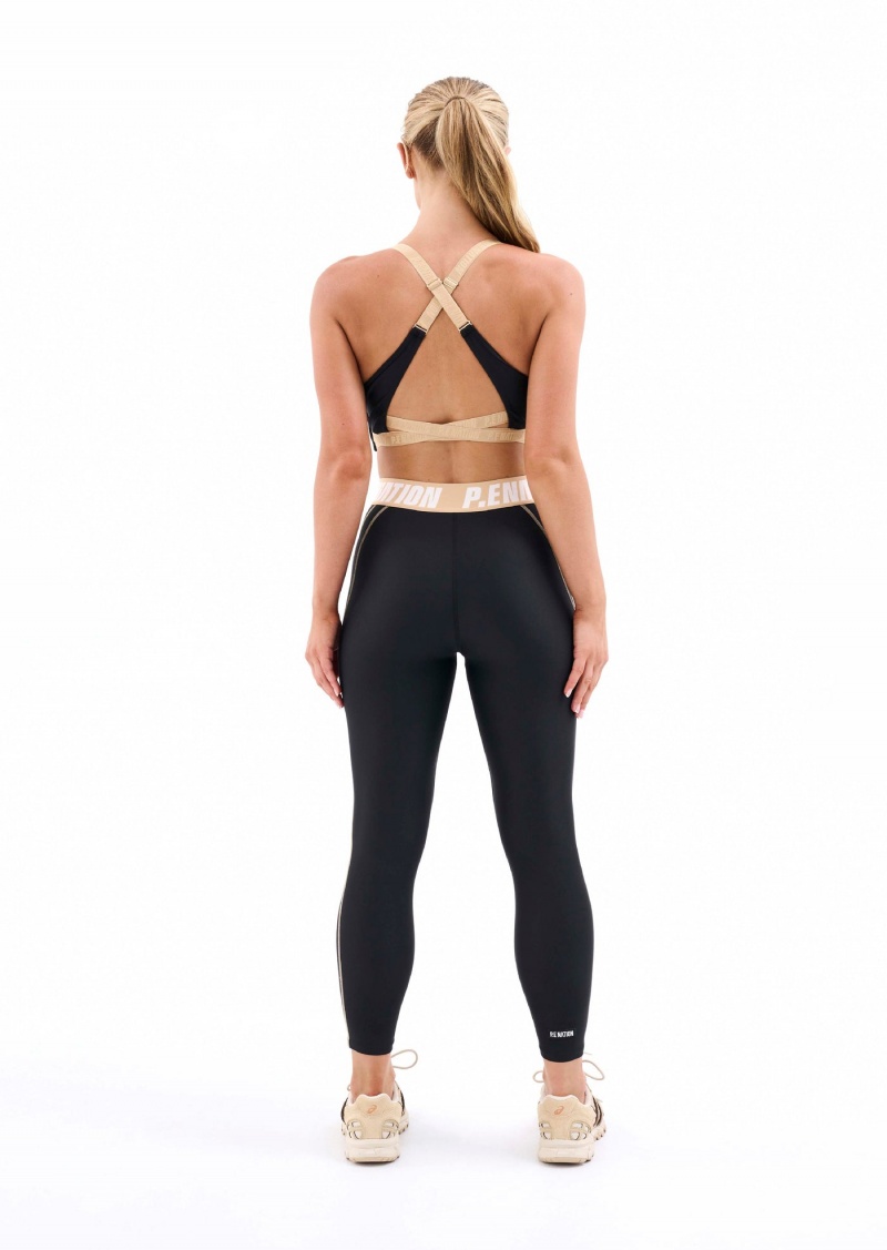 P.E Nation Augusta Legging Black | VQTUFGE-68