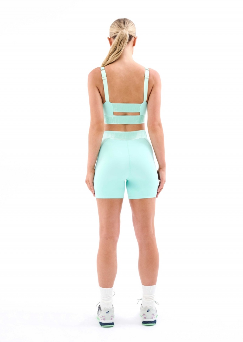 P.E Nation Backcheck Bike Short Aqua | CEVBYLT-04