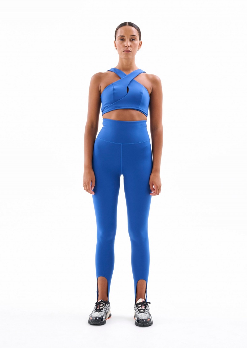 P.E Nation Baserunner Legging Classic Blue | TYWFNCO-79