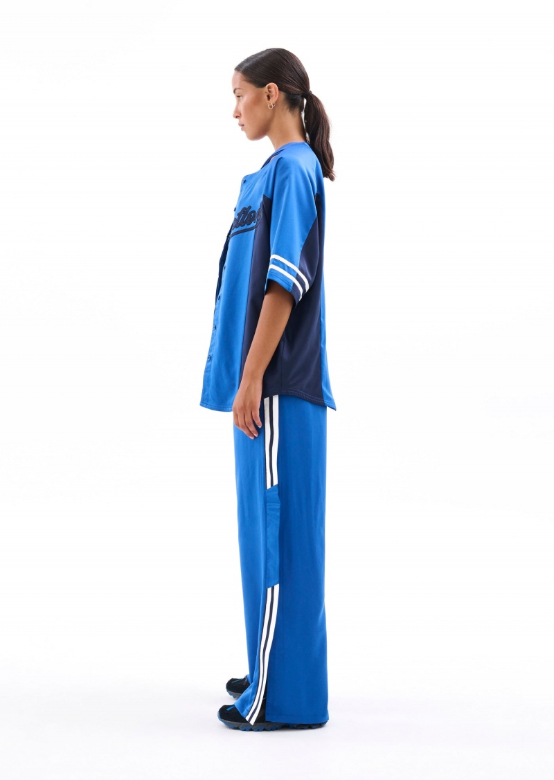 P.E Nation Baserunner Pant Classic Blue | FKYDXHU-58