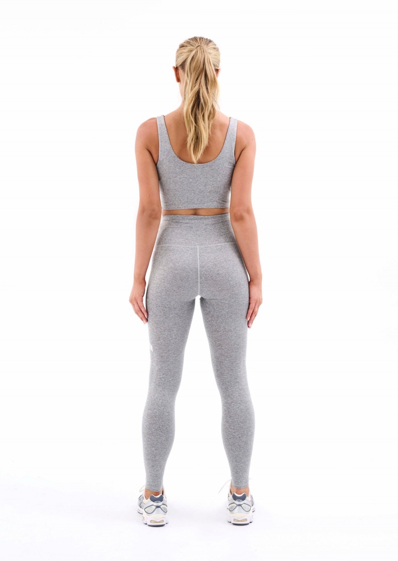 P.E Nation Camino Legging Grey Marl | MZGEHFI-31