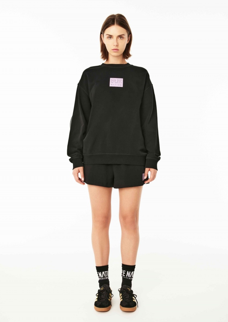 P.E Nation Conversion Sweat Black | NFAVGZQ-87