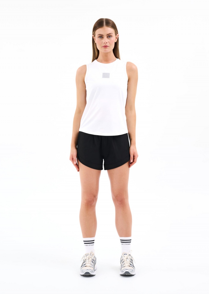 P.E Nation Crossover Air Form Tank White | LTGCIKB-05