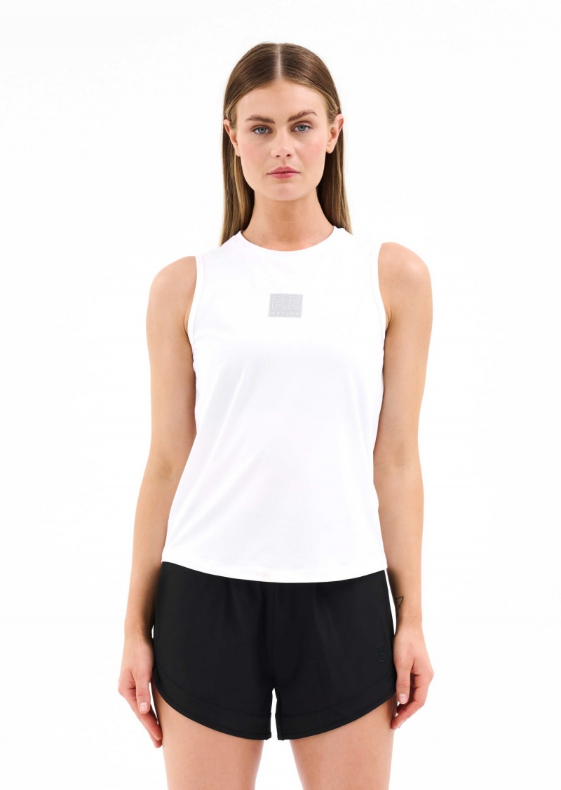 P.E Nation Crossover Air Form Tank White | LTGCIKB-05