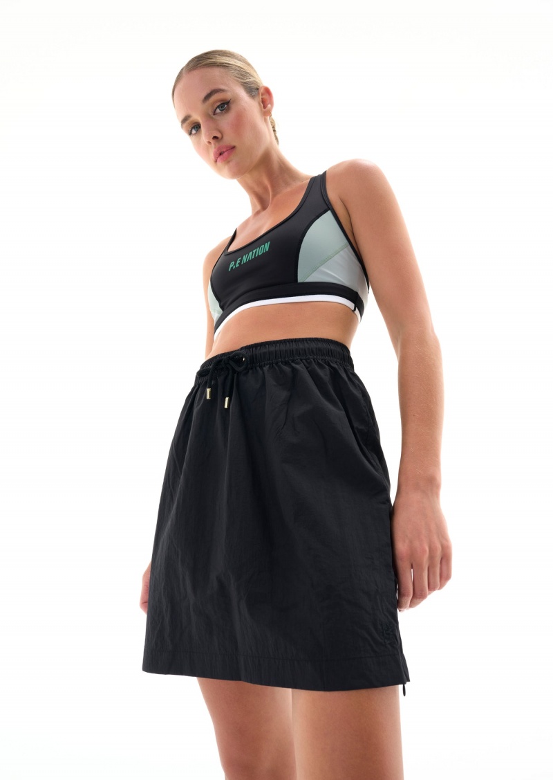 P.E Nation Debut Skirt Black | KLTEWYR-37