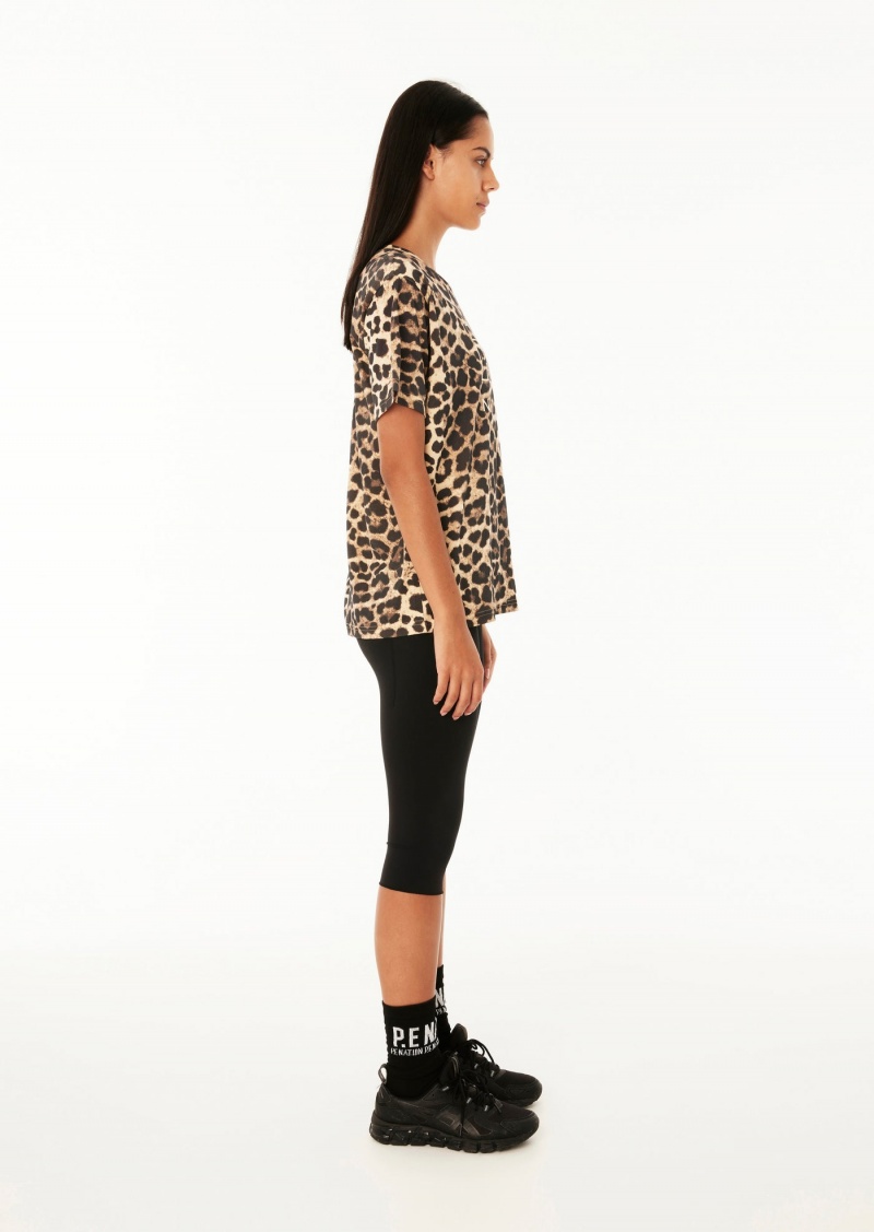 P.E Nation Downforce Ss Tee Animal Print | OVEQRIU-26