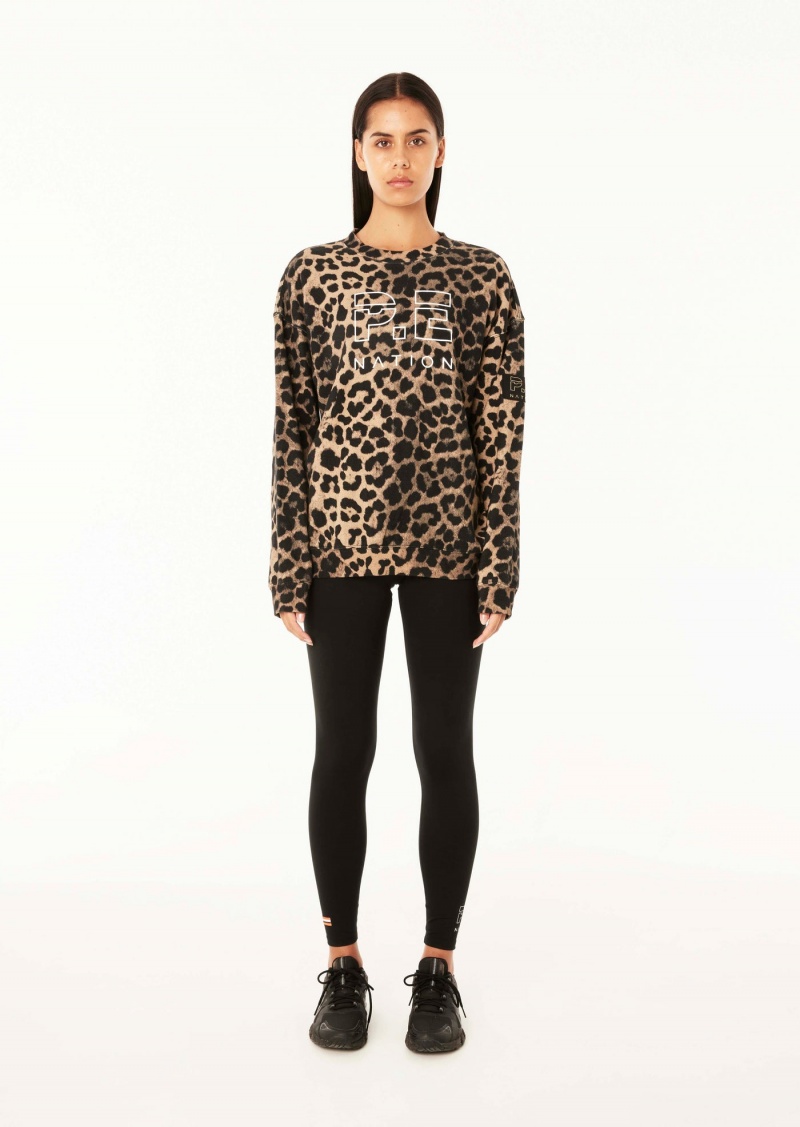 P.E Nation Element Sweat Animal Print | RALUIGV-40