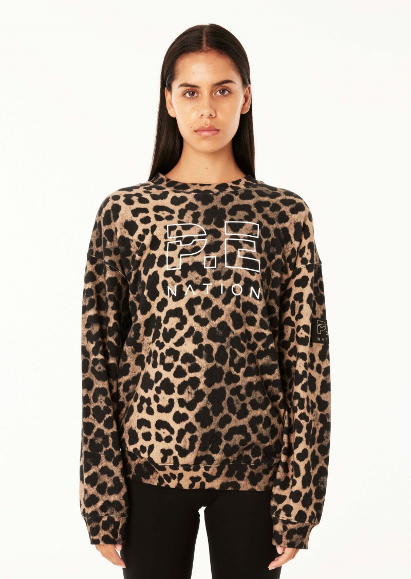 P.E Nation Element Sweat Animal Print | RALUIGV-40