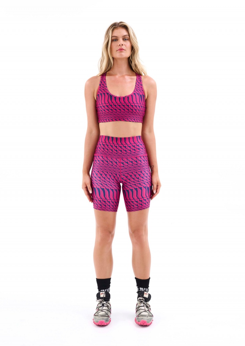 P.E Nation Empire Bike Short Geometric Print | UGMCPRQ-06