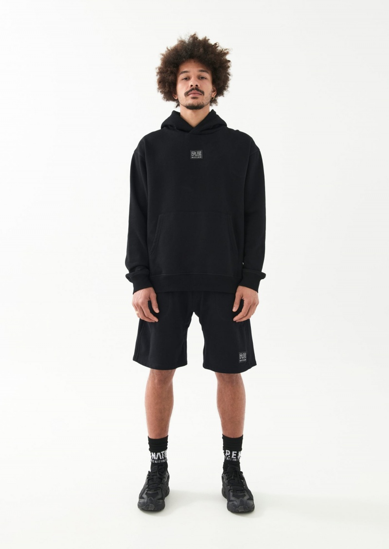 P.E Nation Fortitude Hoodie Black | NUOTXZG-93