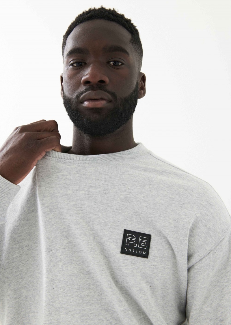 P.E Nation Fortitude Sweat Grey | GSIDMNR-45