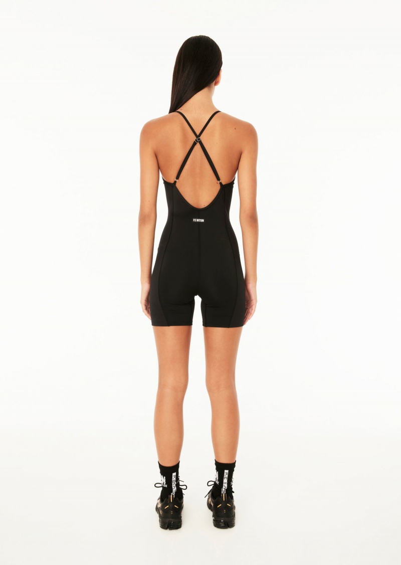 P.E Nation Freestyle Bodysuit Black | WACUJNO-45