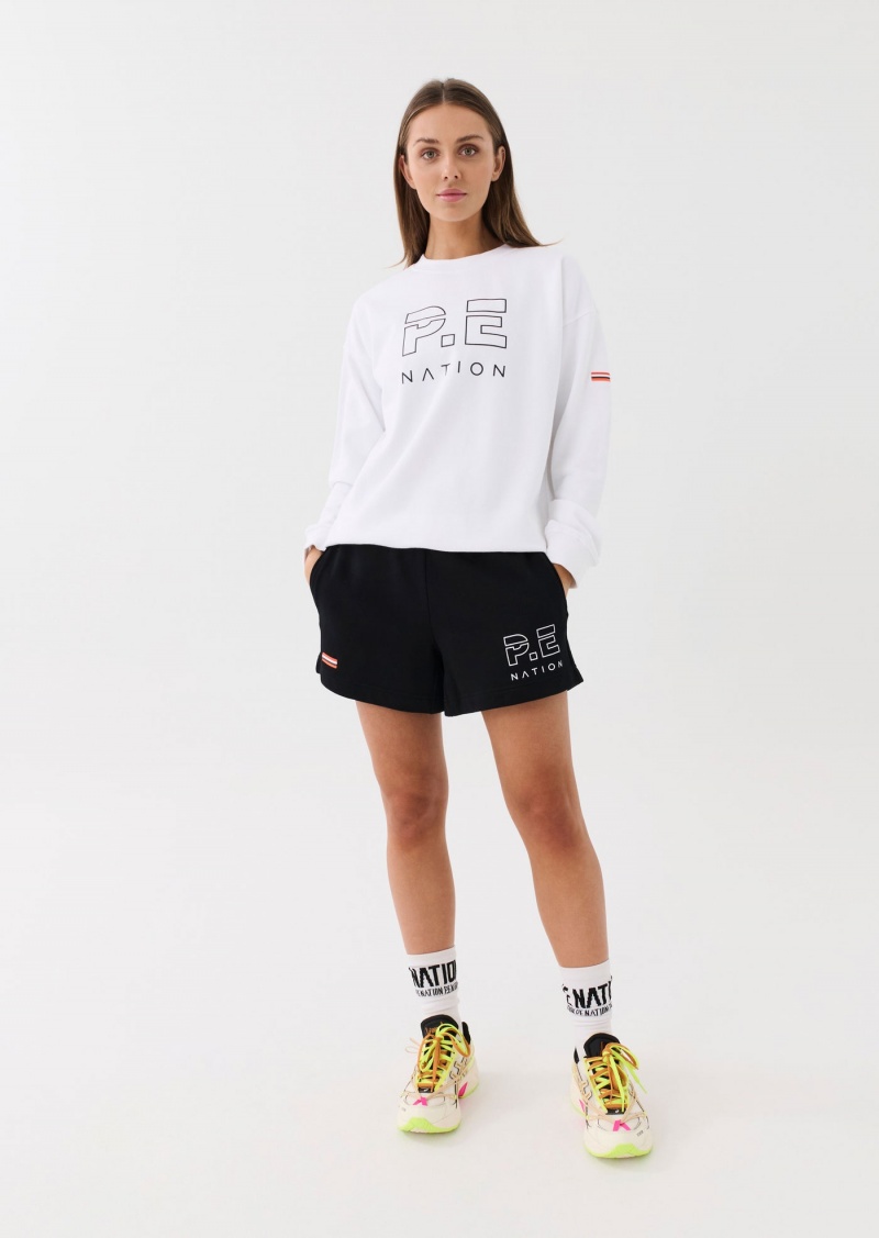 P.E Nation Heads Up Sweat White | WZUTRFO-50