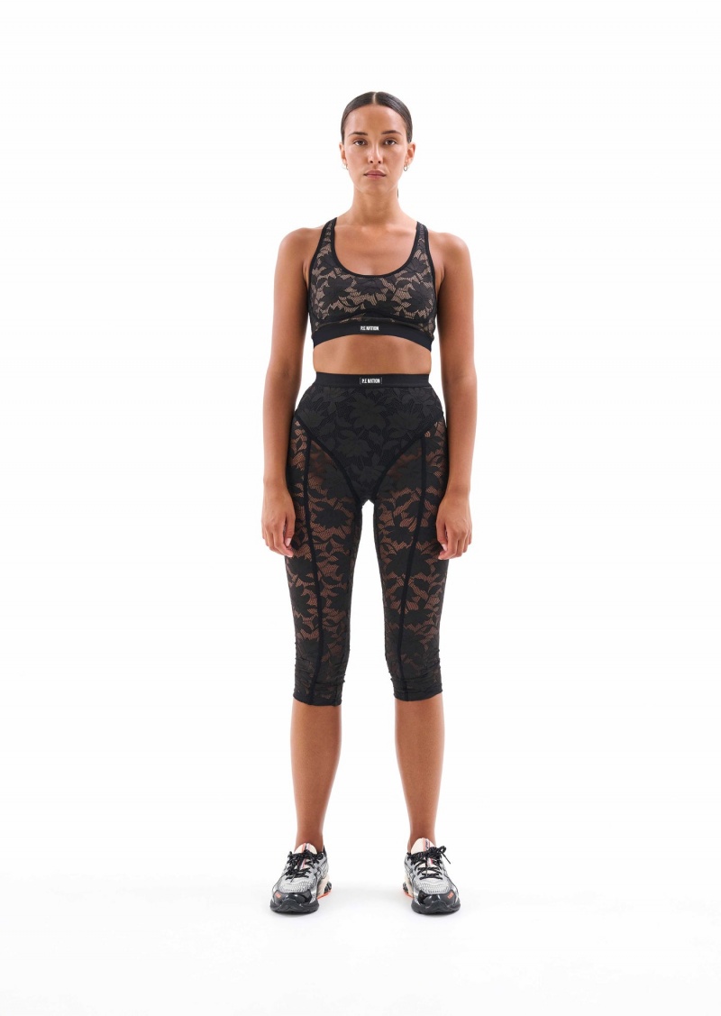 P.E Nation High Line Legging Black | ESWCVJY-34