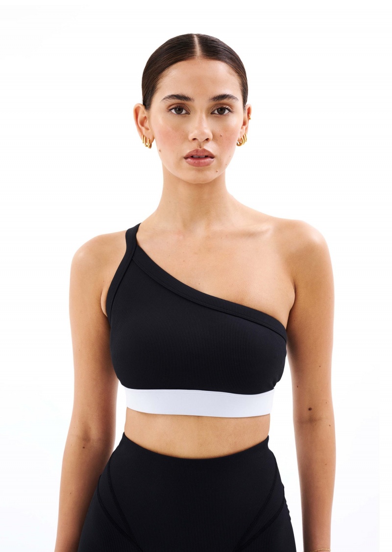 P.E Nation Mark One Sports Bra Black | BOGSZTI-91