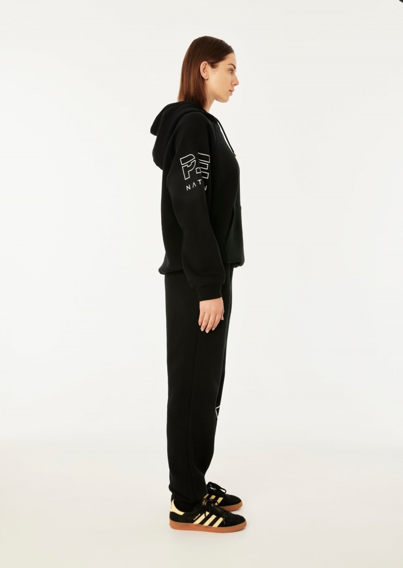 P.E Nation Moneyball Hoodie Black | AUITFEQ-46