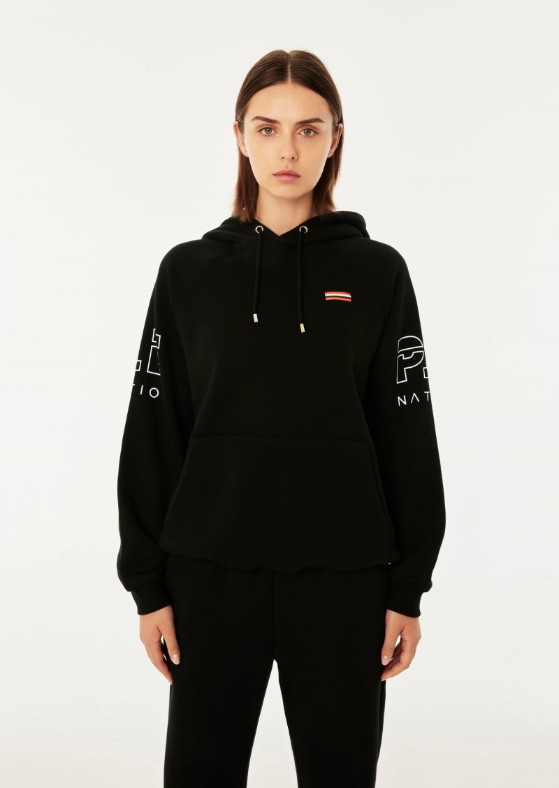 P.E Nation Moneyball Hoodie Black | AUITFEQ-46