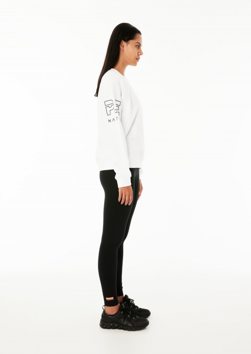 P.E Nation Moneyball Sweat White | UAZGCLK-08