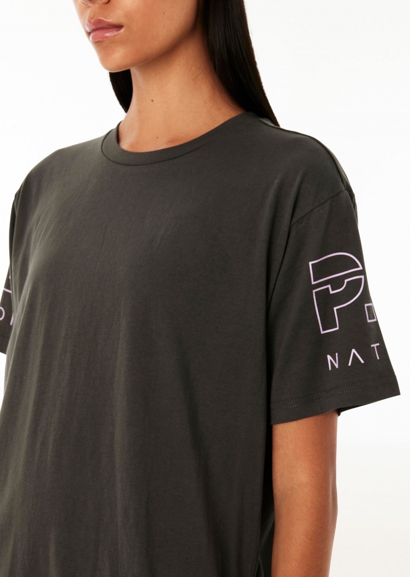 P.E Nation Moneyball Tee Dark Shadow | EMSHFAJ-01