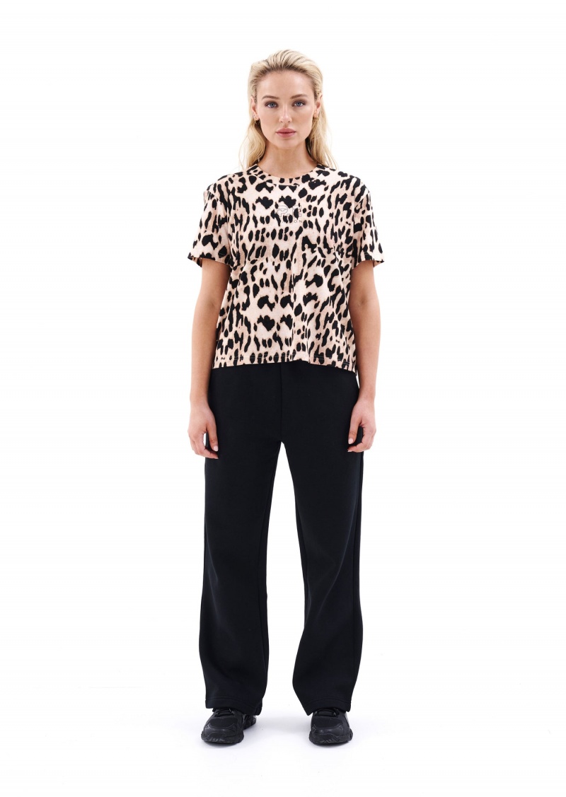 P.E Nation Norwood Tee Leopard Print | YUTNPMF-17