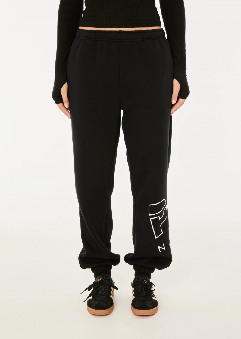 P.E Nation Original Trackpant Black | RSQNMVO-08