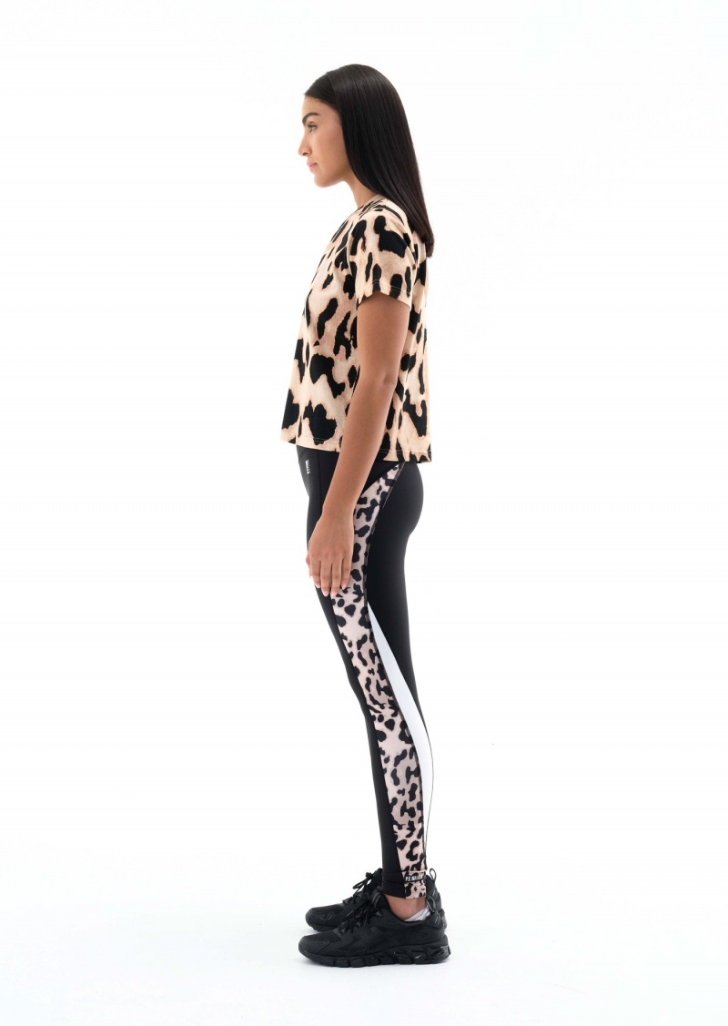 P.E Nation Pursuit Legging Black | YDHAQKT-78