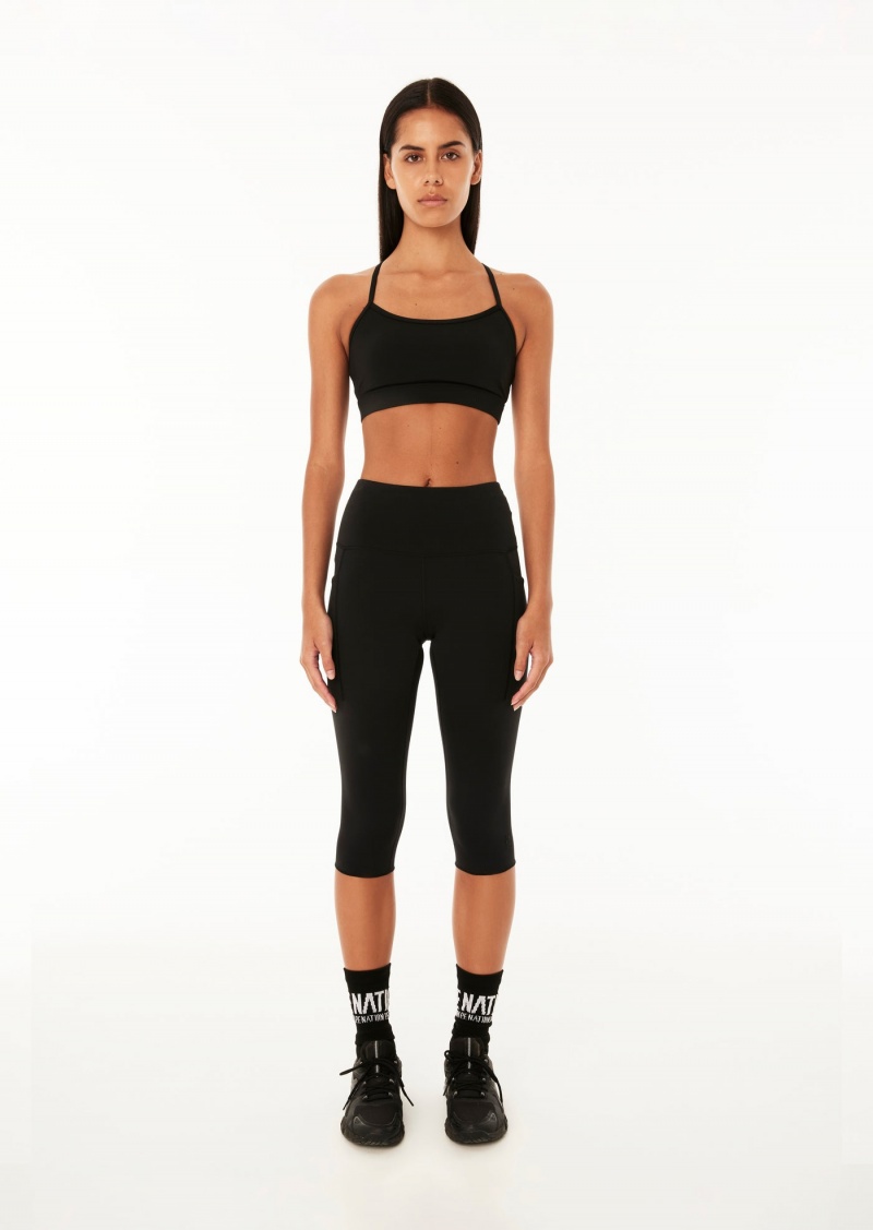 P.E Nation Recalibrate 3/4 Legging Black | LDPKZGU-60