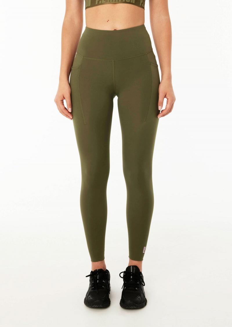 P.E Nation Recalibrate 7/8 Legging Khaki | GWEHQZC-41