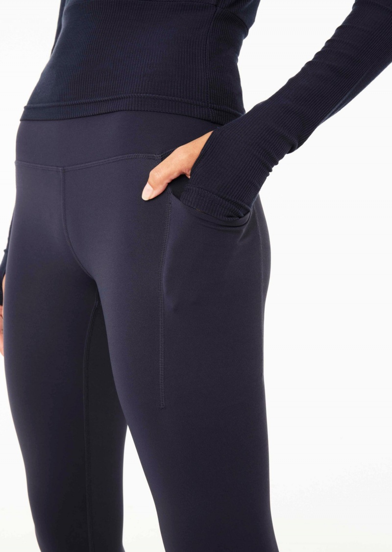 P.E Nation Recalibrate Legging Dark Navy | PCHZLEX-15