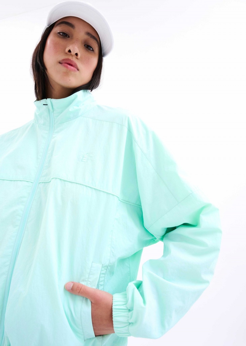 P.E Nation Redline Jacket Aqua | ZIKPVOQ-83