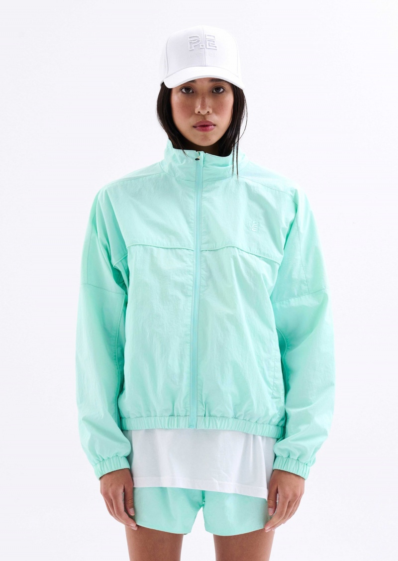 P.E Nation Redline Jacket Aqua | ZIKPVOQ-83