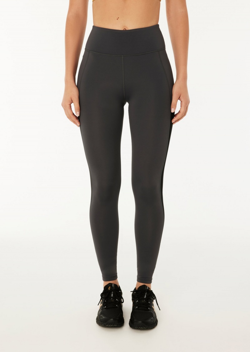 P.E Nation Riochet Full Length Legging Dark Shadow | MXFBSUD-84